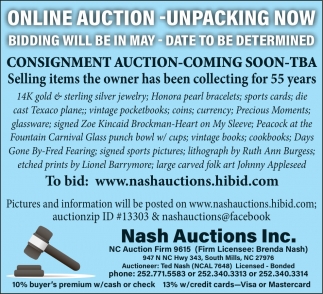 Nash Auctions, Inc