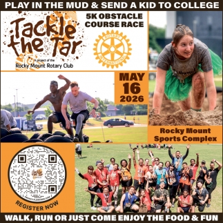 Tackle the Tar at the Rocky Mount Sports Complex