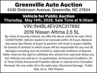 Greenville Auto Auction