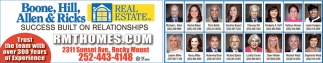Boone, Hill, Allen & Ricks Real Estate
