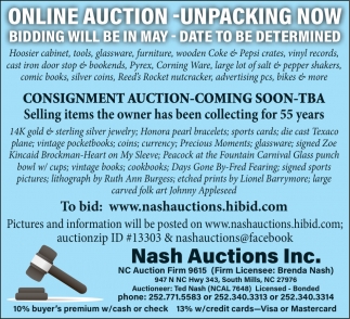 Nash Auctions, Inc