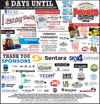2026 North Carolina Potato Festival