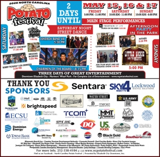 2026 North Carolina Potato Festival