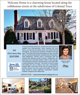 Boone, Hill, Allen & Ricks Real Estate - Stephanie Webb