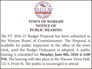 Town of Warsaw