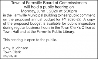 Town of Farmville