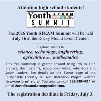2026 Youth Steam Summit