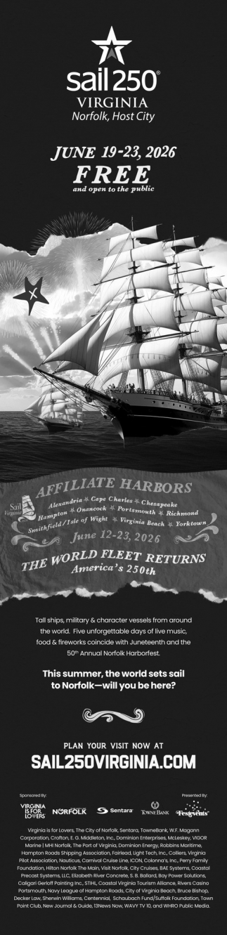 Sail 20 Virginia (June 19-23, 2026)