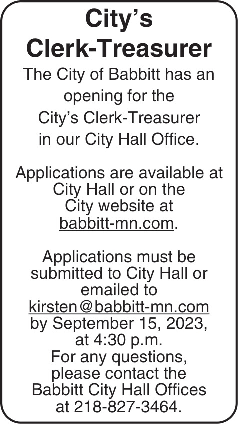 City Clerk-Treasurer