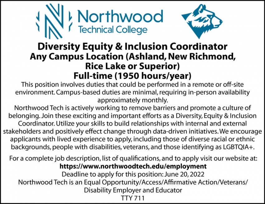 Diversity Equity & Inclusion Coordinator