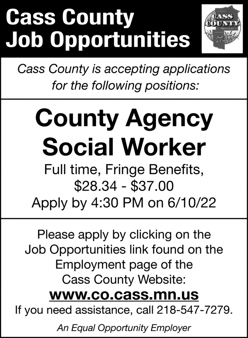 County Agency Social Worker