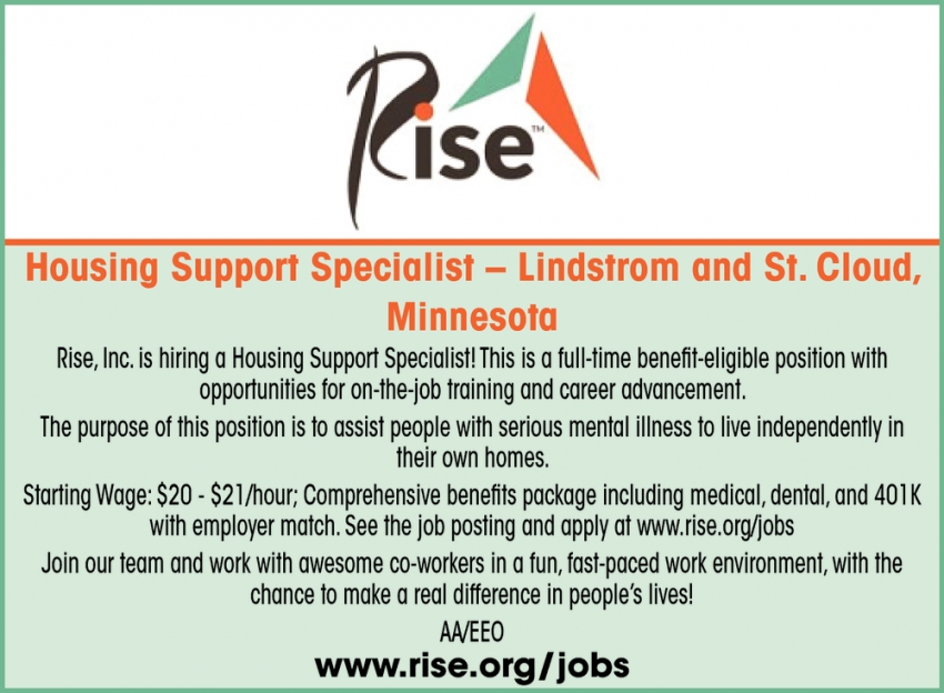 Housing Support Specialist