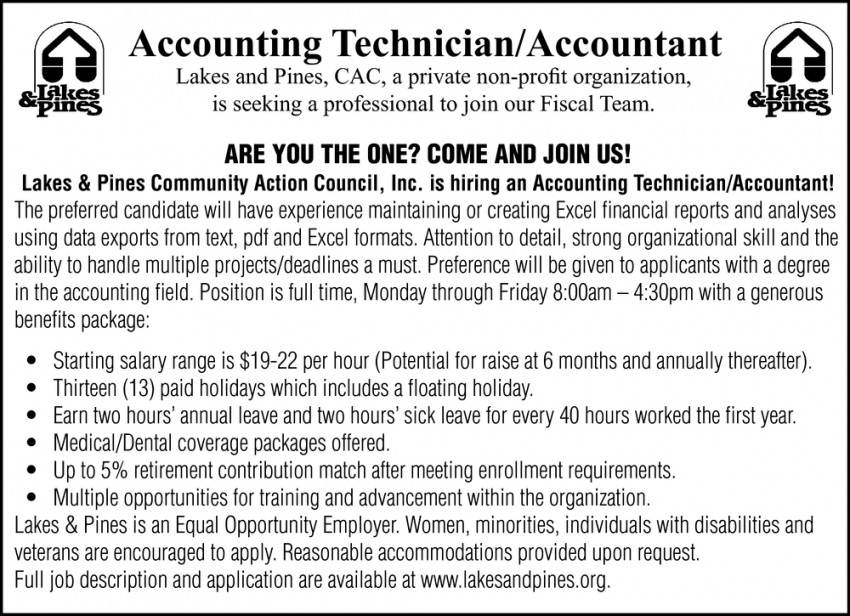 Accounting Technician/Accountant