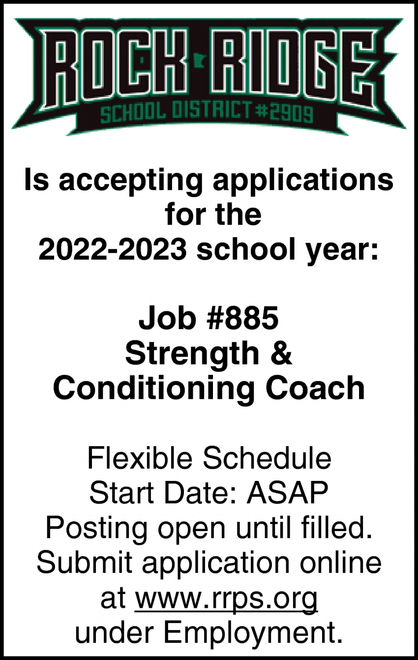Strength & Conditioning Coach