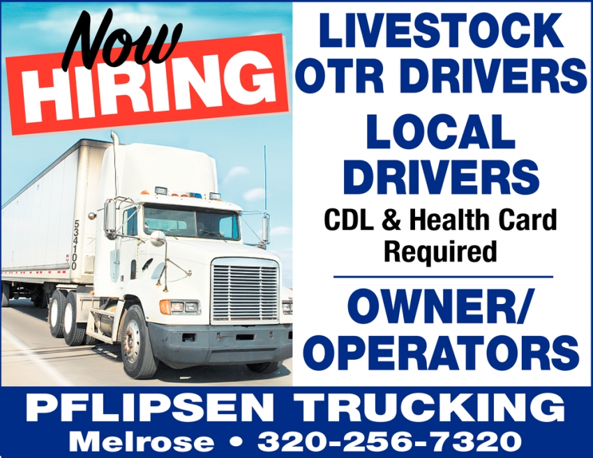 Local Truck Drivers, OTR Driver