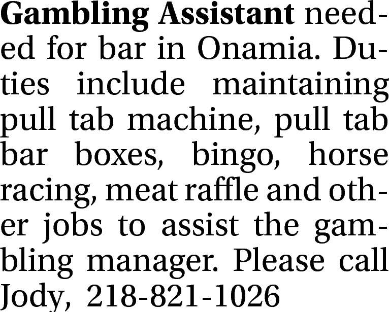 Gambling Assistant
