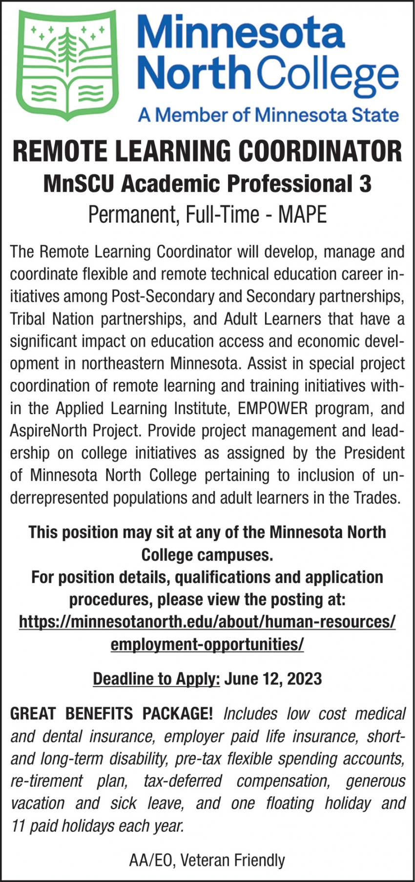 Remote Learning Coordinator