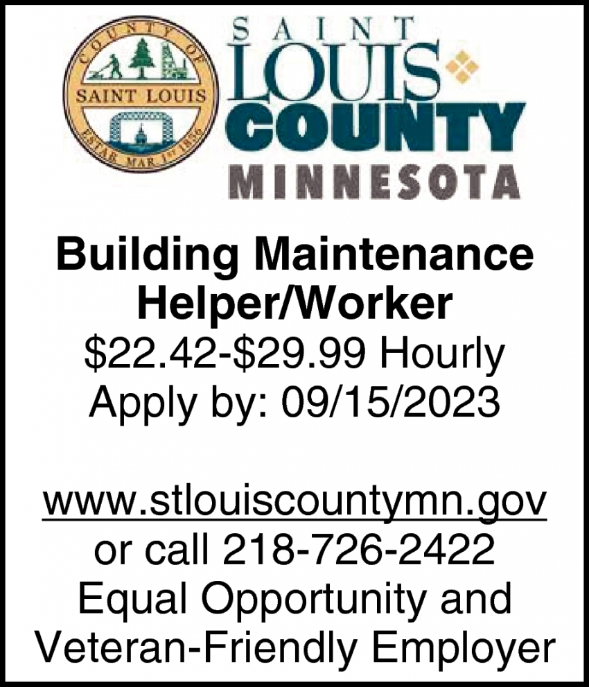Building Maintenance Helper/Worker