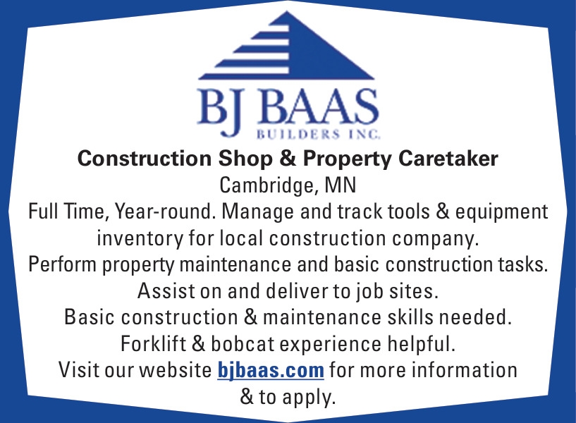 Construction Shop & Property Caretaker