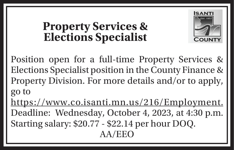Property Services & Elections Specialist