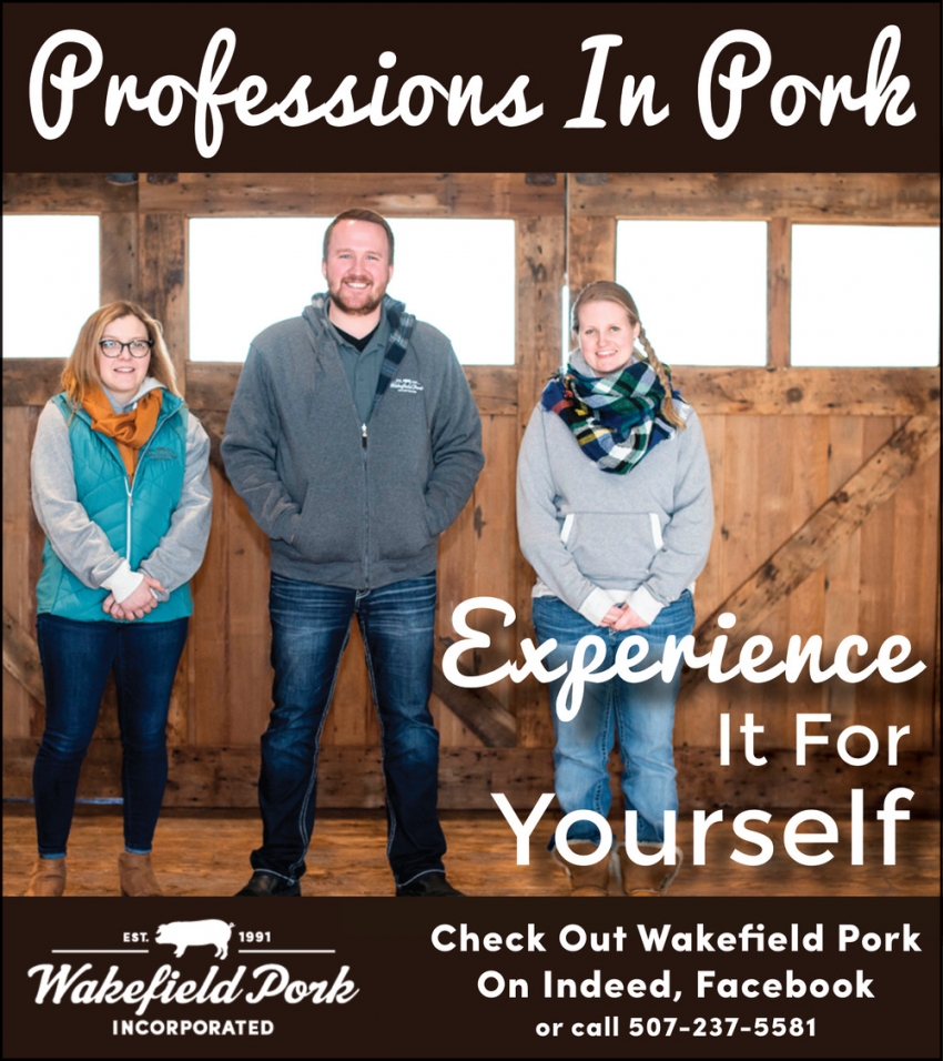 Professions in Pork
