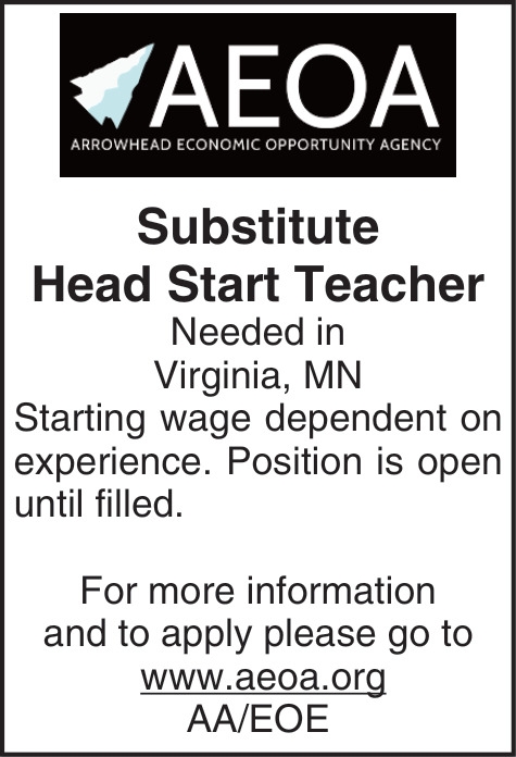 Substitute Head Start Teacher