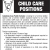 Child Care Positions