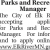 Parks and Recreation Manager