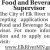 Food and Beverage Supervisor