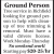 Ground Person