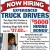 Experienced Truck Drivers