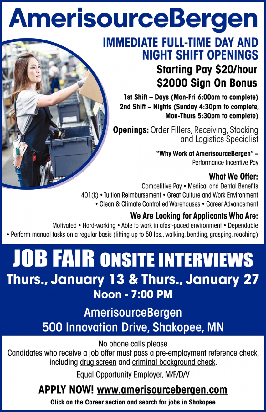 Job Fair Onsite Interviews