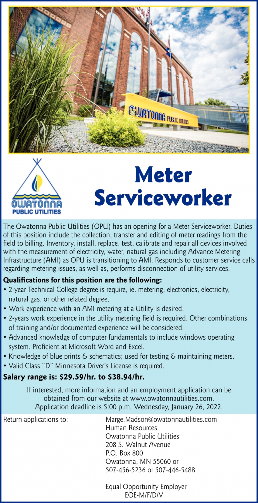 Meter Service Worker