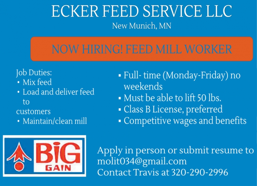 Ecker Feed Service LLC