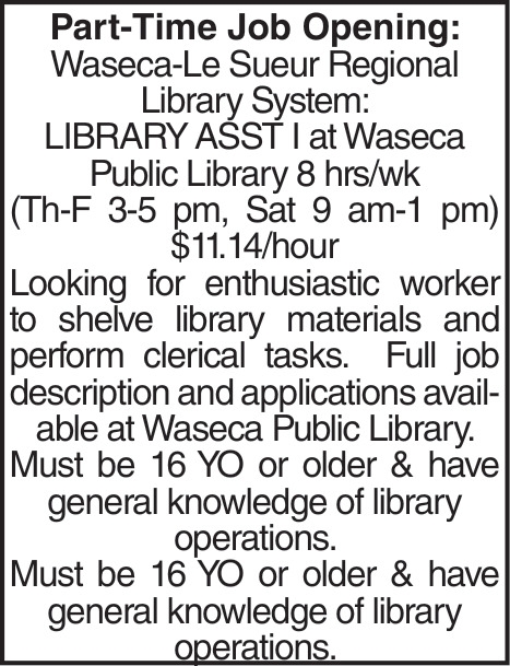 Waseca-Le Sueur Library System