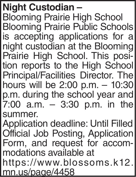 Blooming Prairie High School