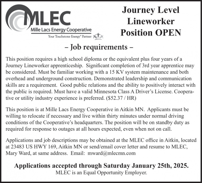 MLEC - Mille Lacs Energy Cooperative