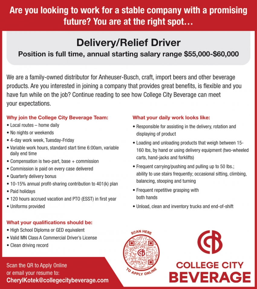 College City Beverage, Inc