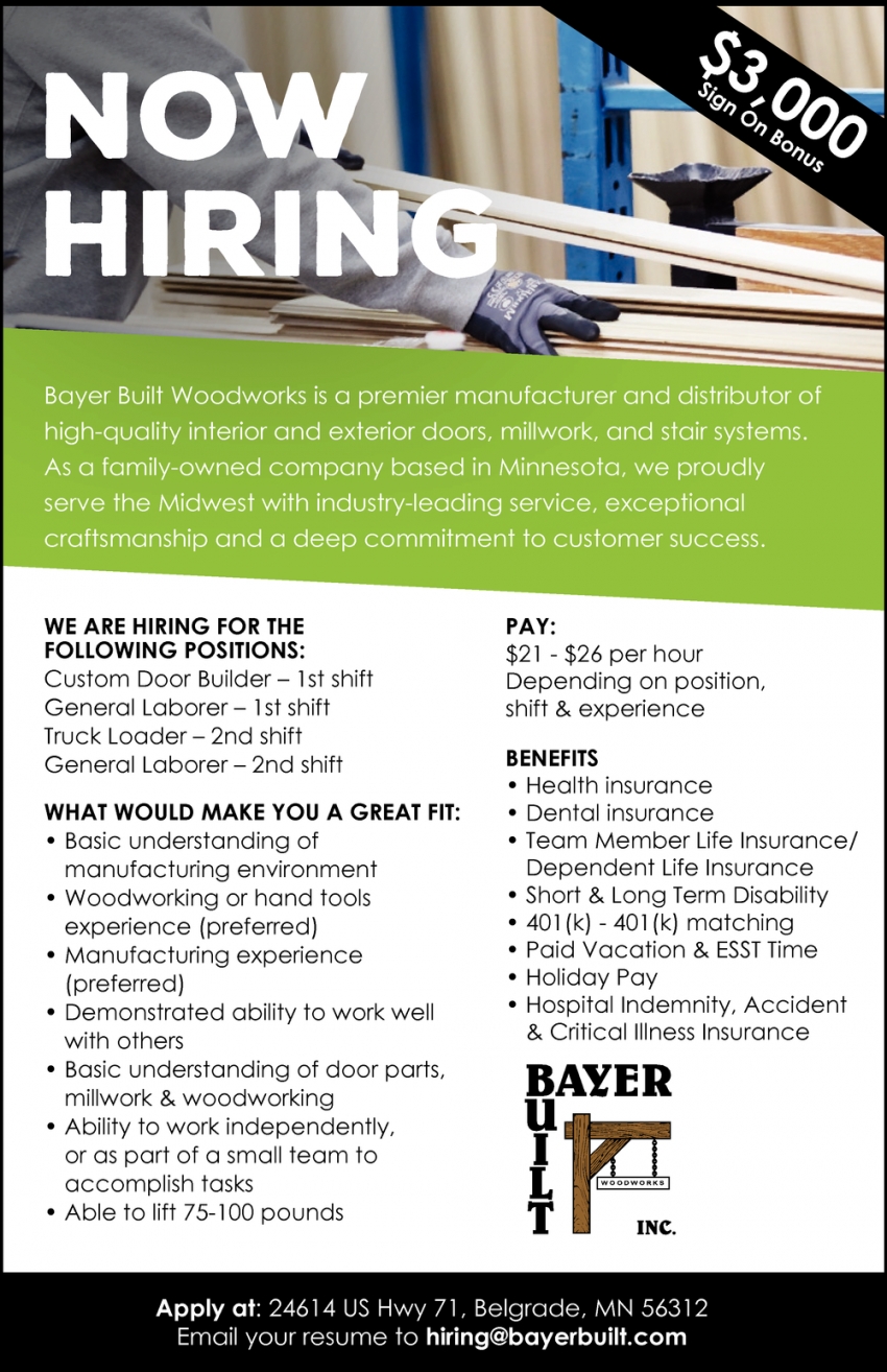 Bayer Built, Inc