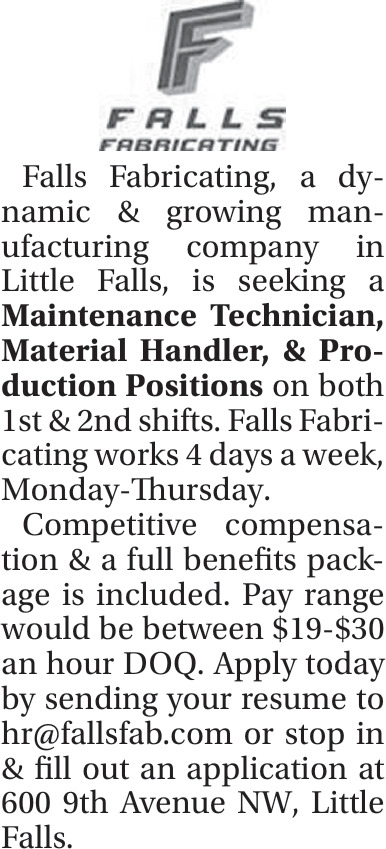 Falls Fabricating LLC