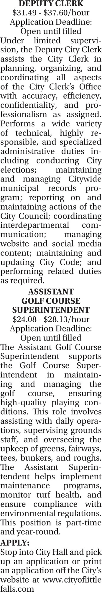 City of Little Falls