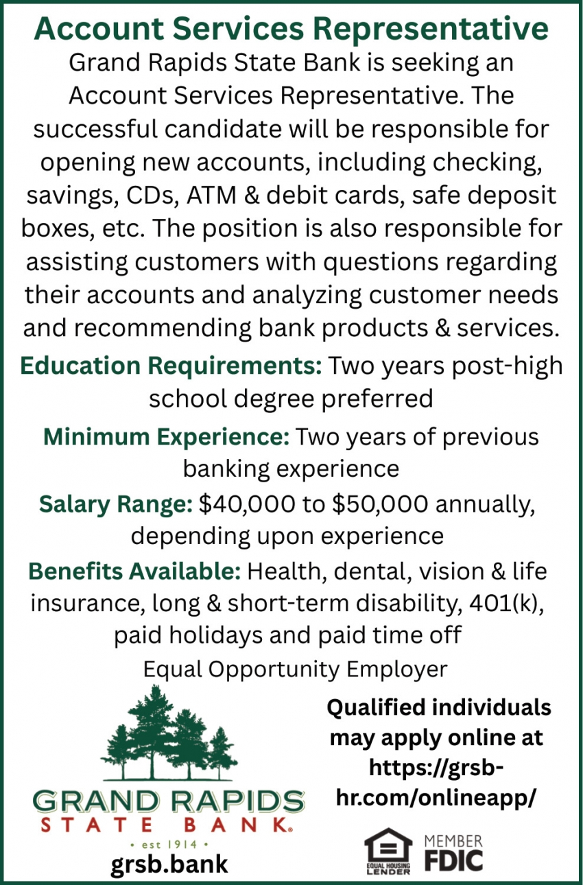 Grand Rapids State Bank