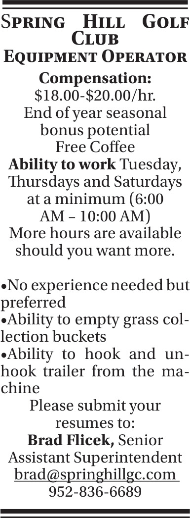 Spring Hill Golf Club