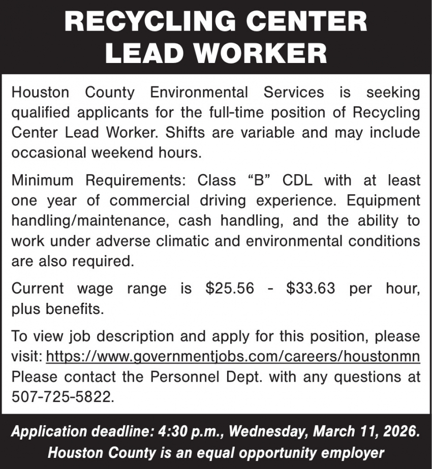 Houston County Environmental Services