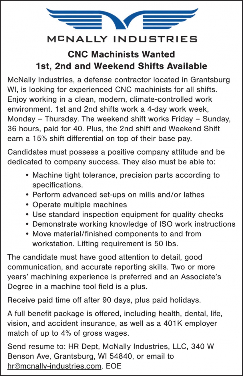 McNally Industries, LLC