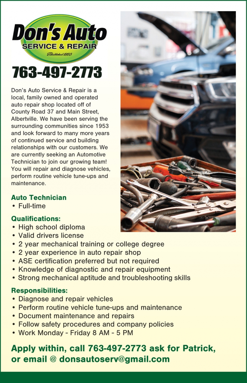 Don's Auto Service & Repair