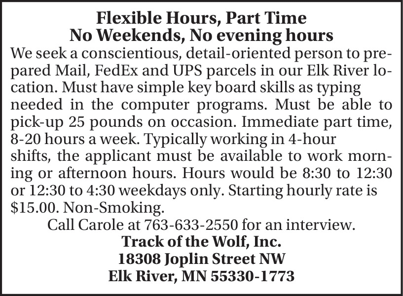 Track of the Wolf, Inc