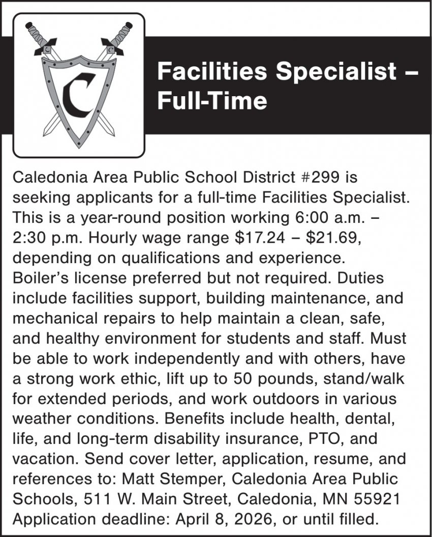 Caledonia Area Public School