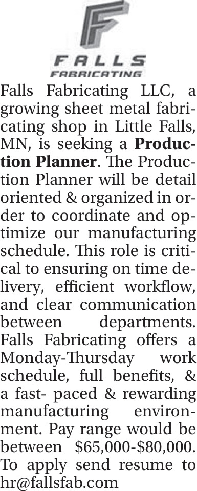 Falls Fabricating LLC