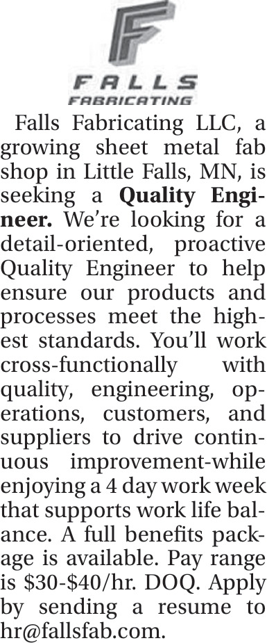 Falls Fabricating LLC